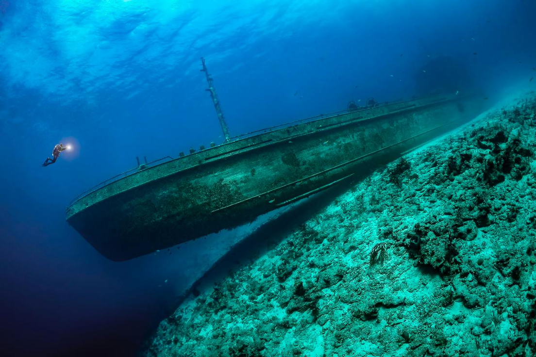 Lugar de naufragio en las Bahamas. Tobias Friedrich